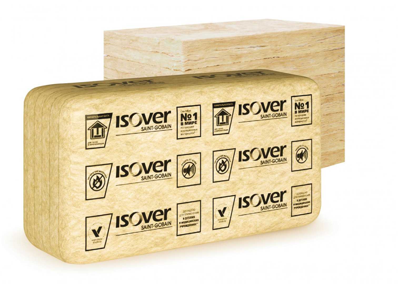 Утеплитель Isover Каркас П-37 50х565х1170 фото 1