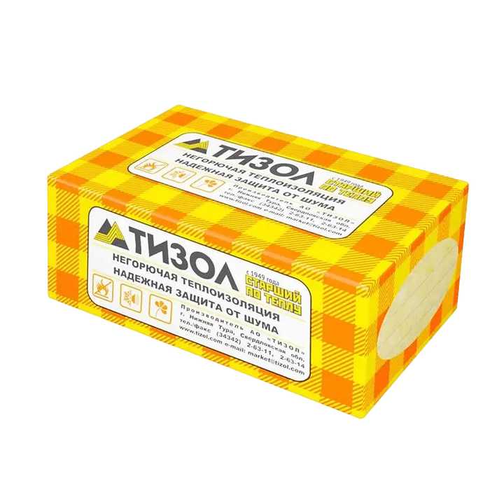 Утеплитель Тизол Фасад 100 140х500х1000